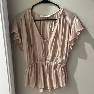 Astr the Label - Sheer Silk Top